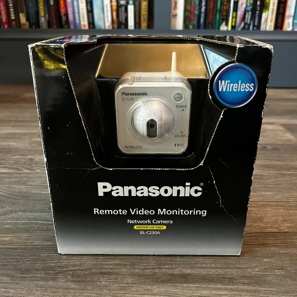 New Panasonic BL C230A Wireless‎ Remote Video Network Camera Indoor Use Only